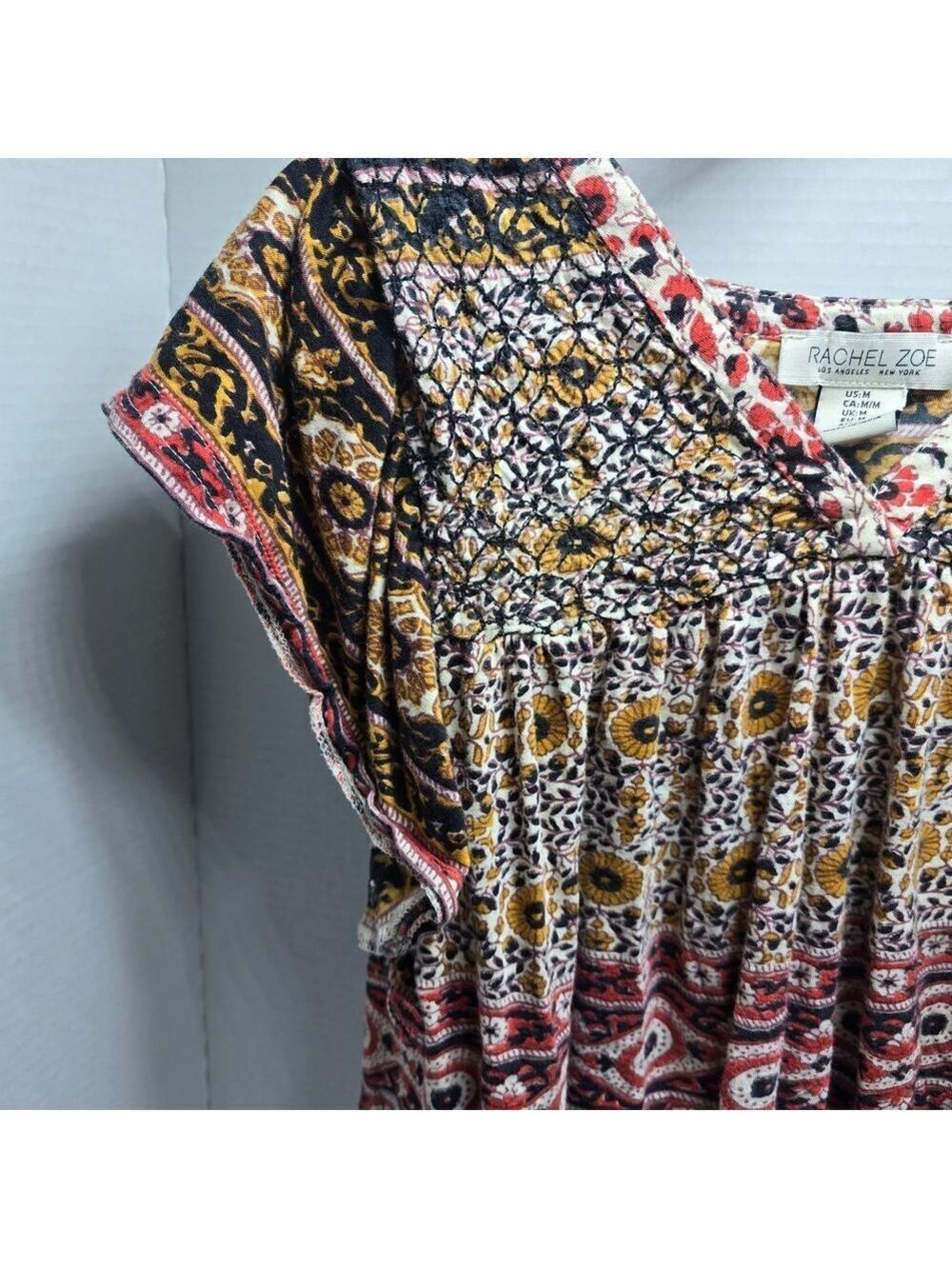 Rachel Zoe Multicolor Bohemian Blouse - Picture 2 of 10